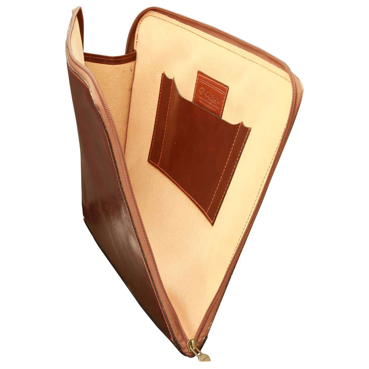 Leather Portfolio - Brown-1