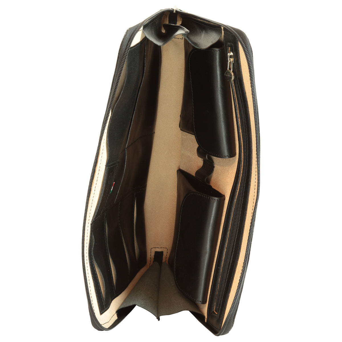 Leather Folder - Black-1