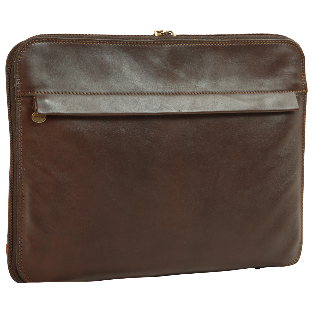 Leather Folder - Dark Brown-0