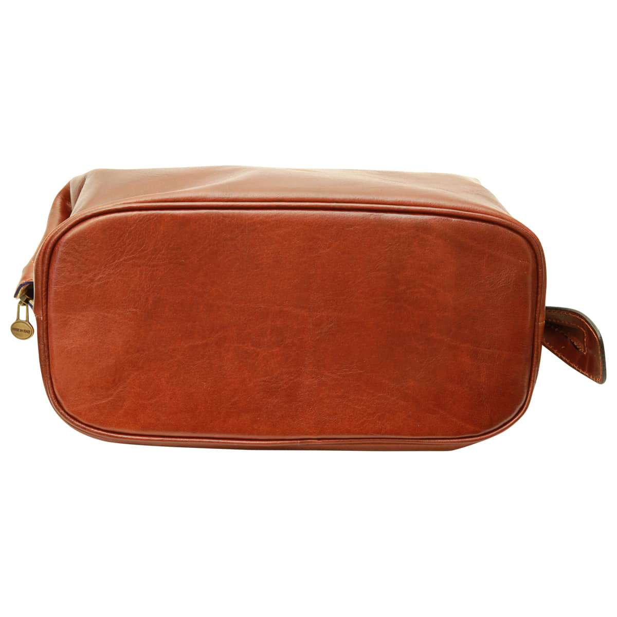 Leather Beauty Case. Brown-1