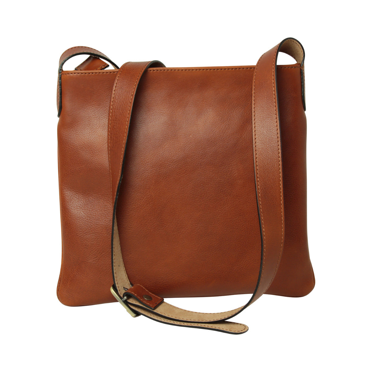 Leather Hip bag - teak-1