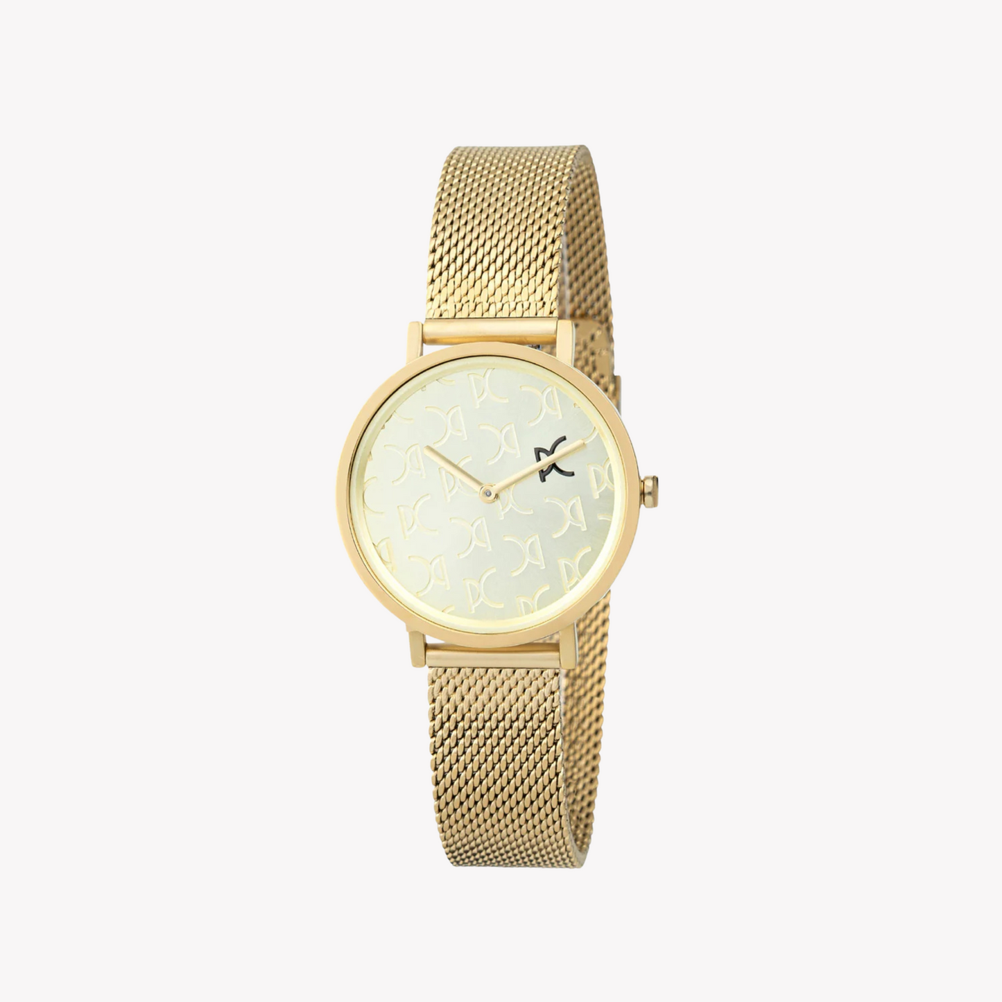 Pierre Cardin Women's Gold Stainless Steel Watch, Champagne Dial | CBV.1518-0