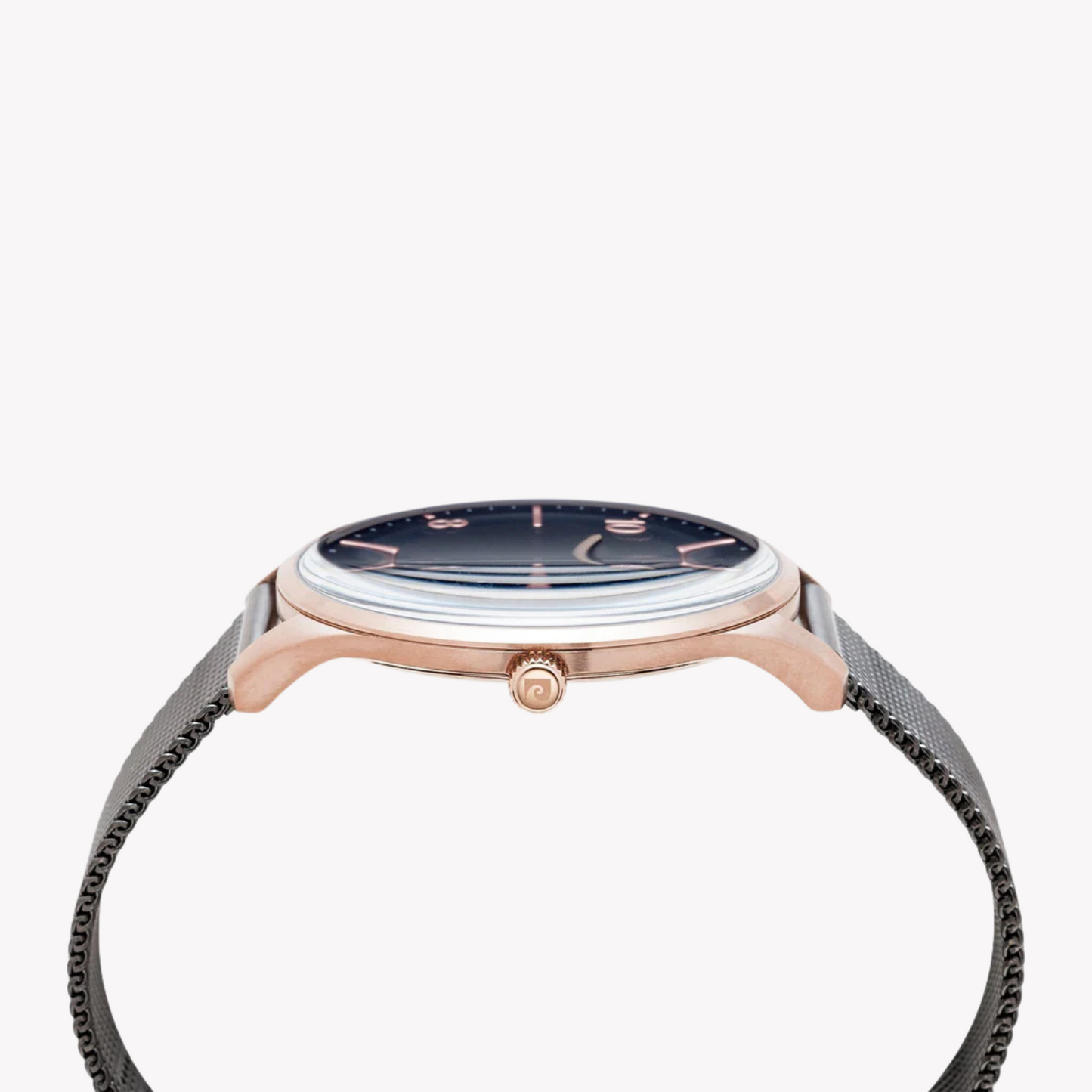 Pierre Cardin Men's Black & Rose Gold Watch, Stainless Steel | PC902711F109-1