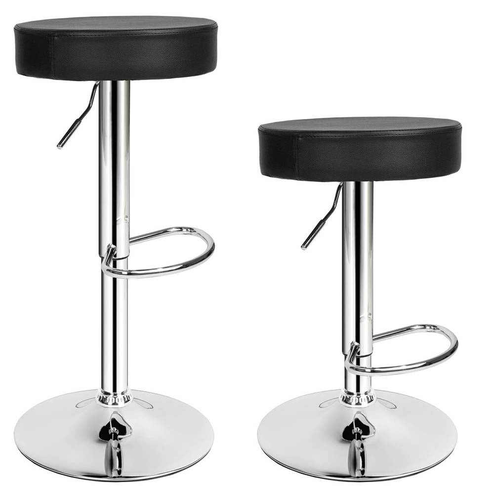 2 Classic bar stools in the color of your choice - black-0