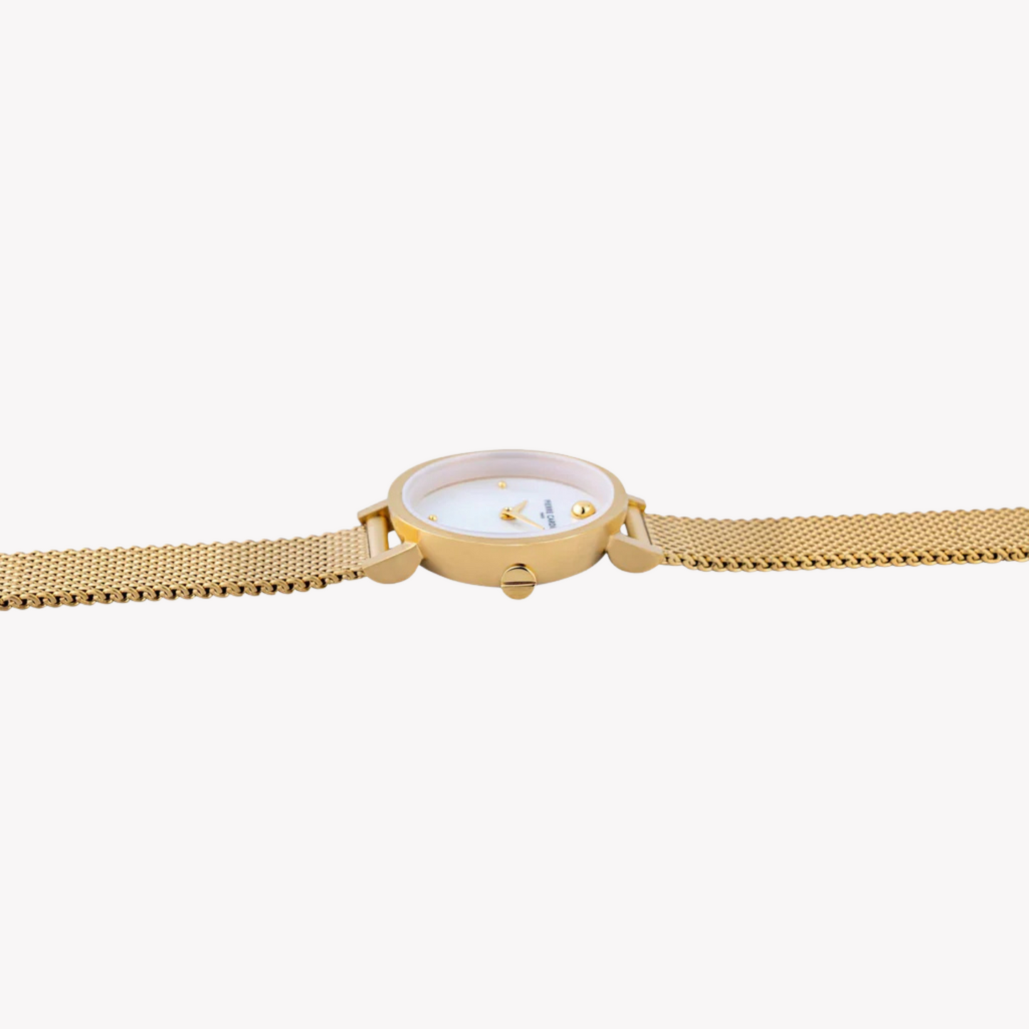 Pierre Cardin Women's Gold Stainless Steel Watch, White Dial | CCM.0523-1