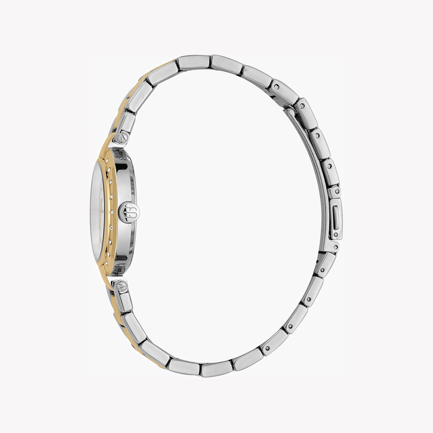 Esprit Women's Silver & Gold Stainless Steel Watch, Silver Dial | ES1L177M0055-2