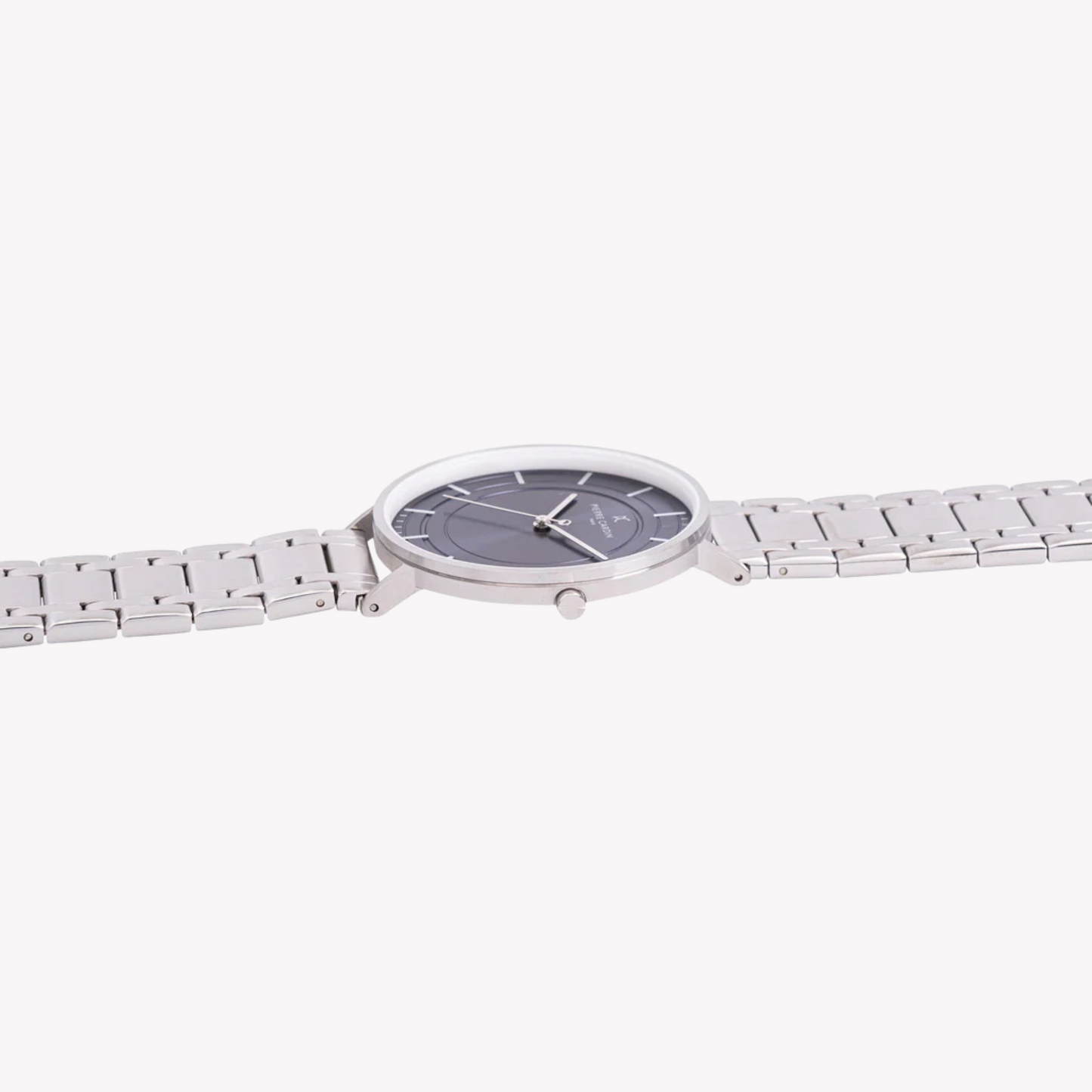 Pierre Cardin Men's Silver Watch, Blue Dial | CBN.3032-2