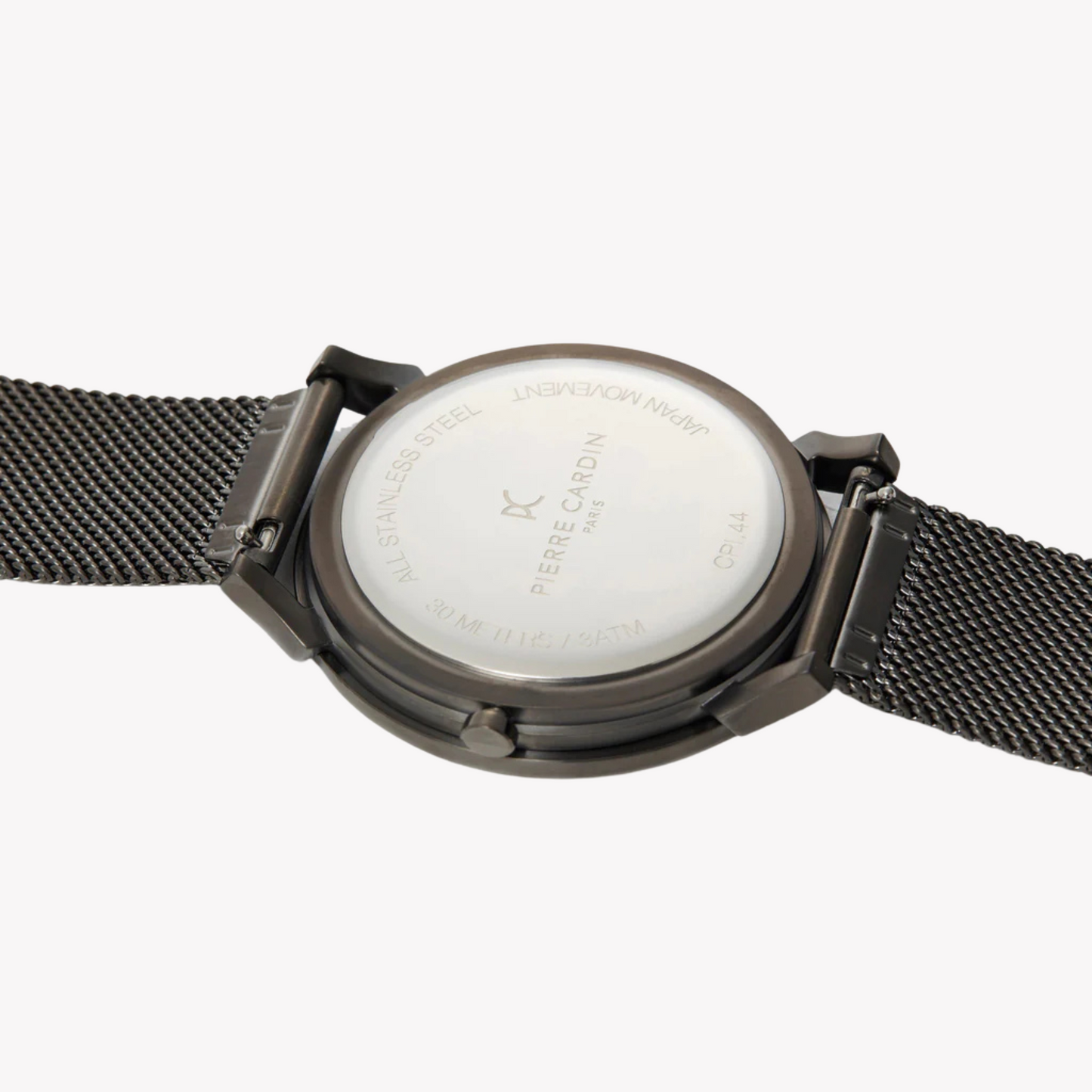 Pierre Cardin Men's Stainless Steel Gray Watch, White Dial | CPI.2033-2
