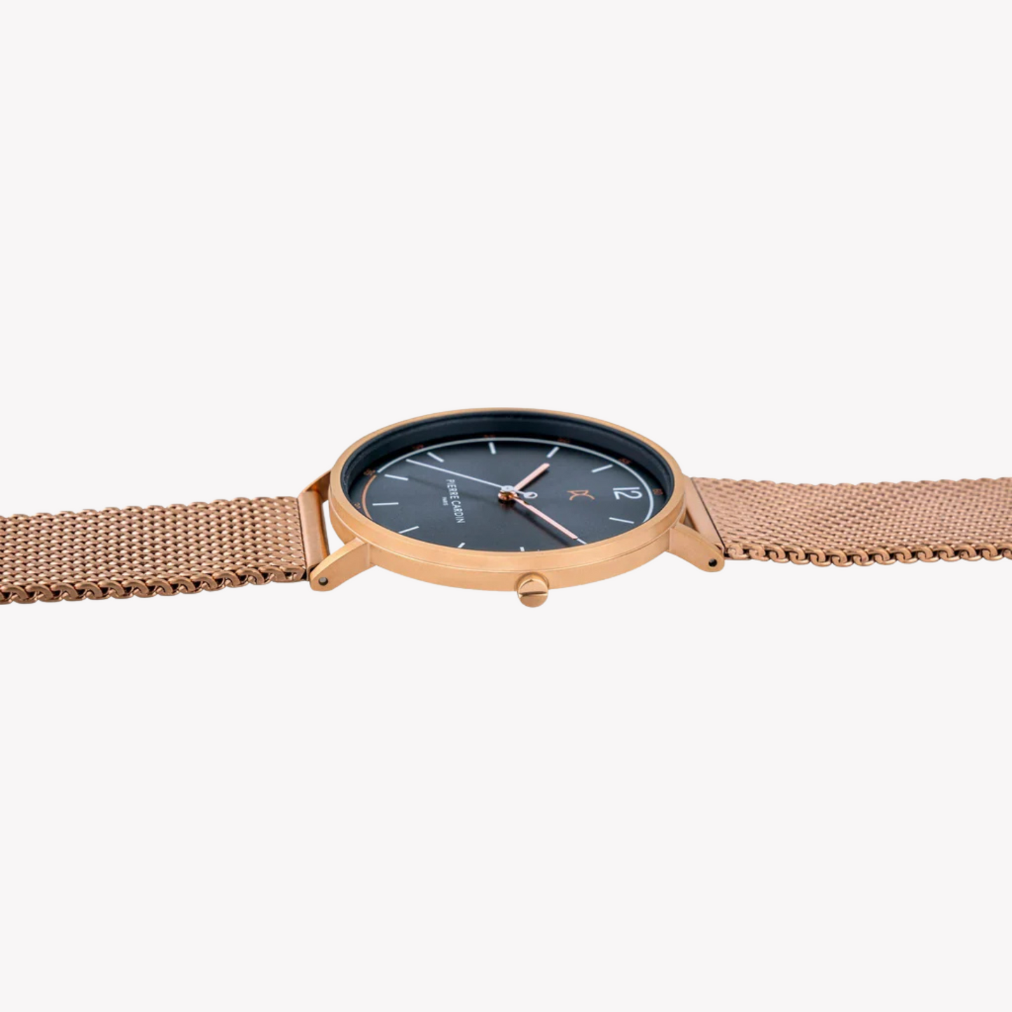 Pierre Cardin Men's Rose Gold Stainless Steel Watch, Gray Dial | CBN.3015-2