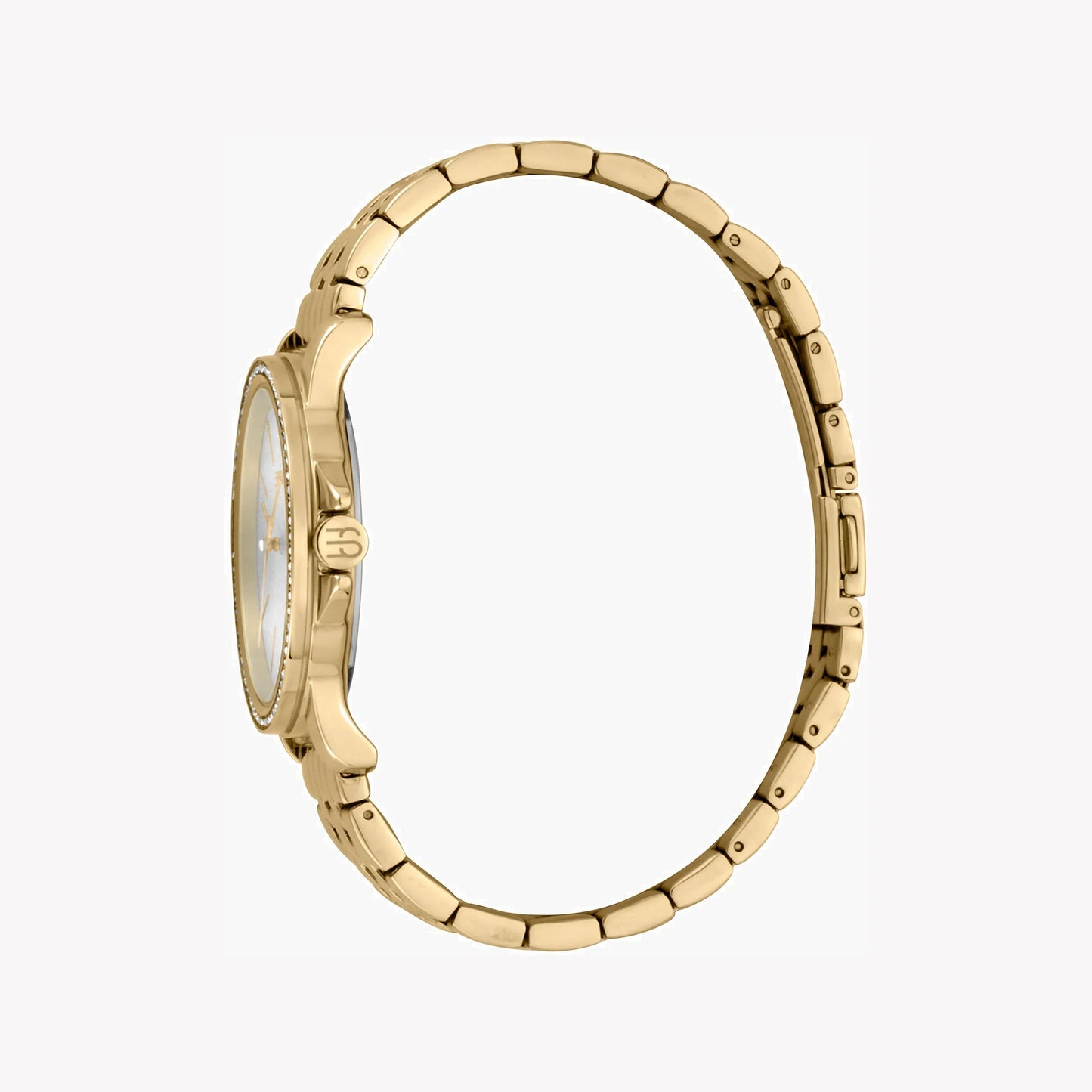 Esprit Women's Gold Stainless Steel Watch, Silver Dial | ES1L103M0025-1
