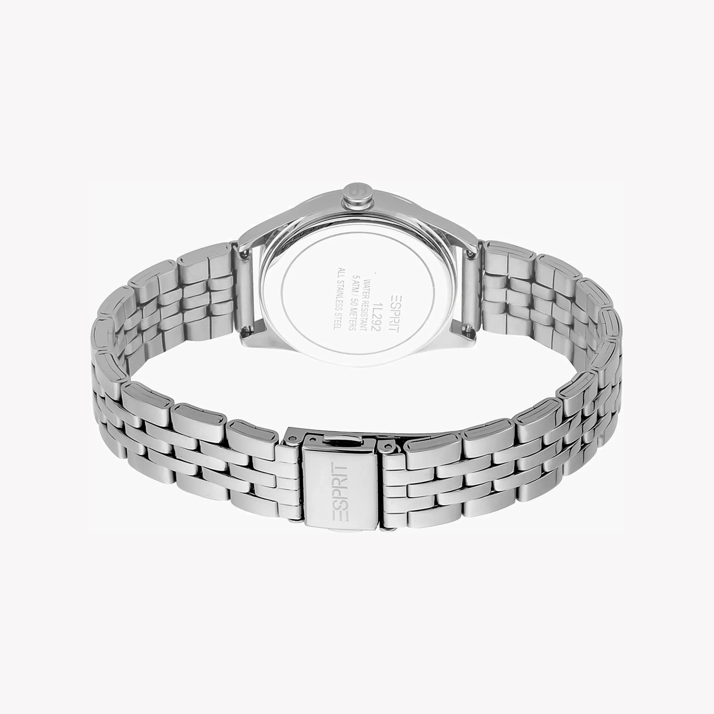 Esprit Women's Silver Stainless Steel Watch, Silver Dial | ES1L080M0035-2
