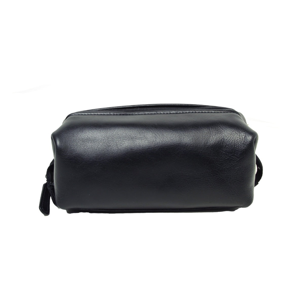 Cowhide beauty case - Black-0