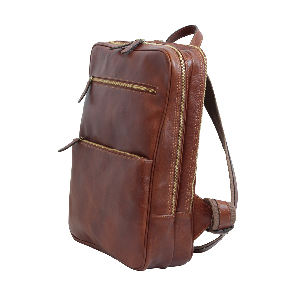 Leather backpack-1