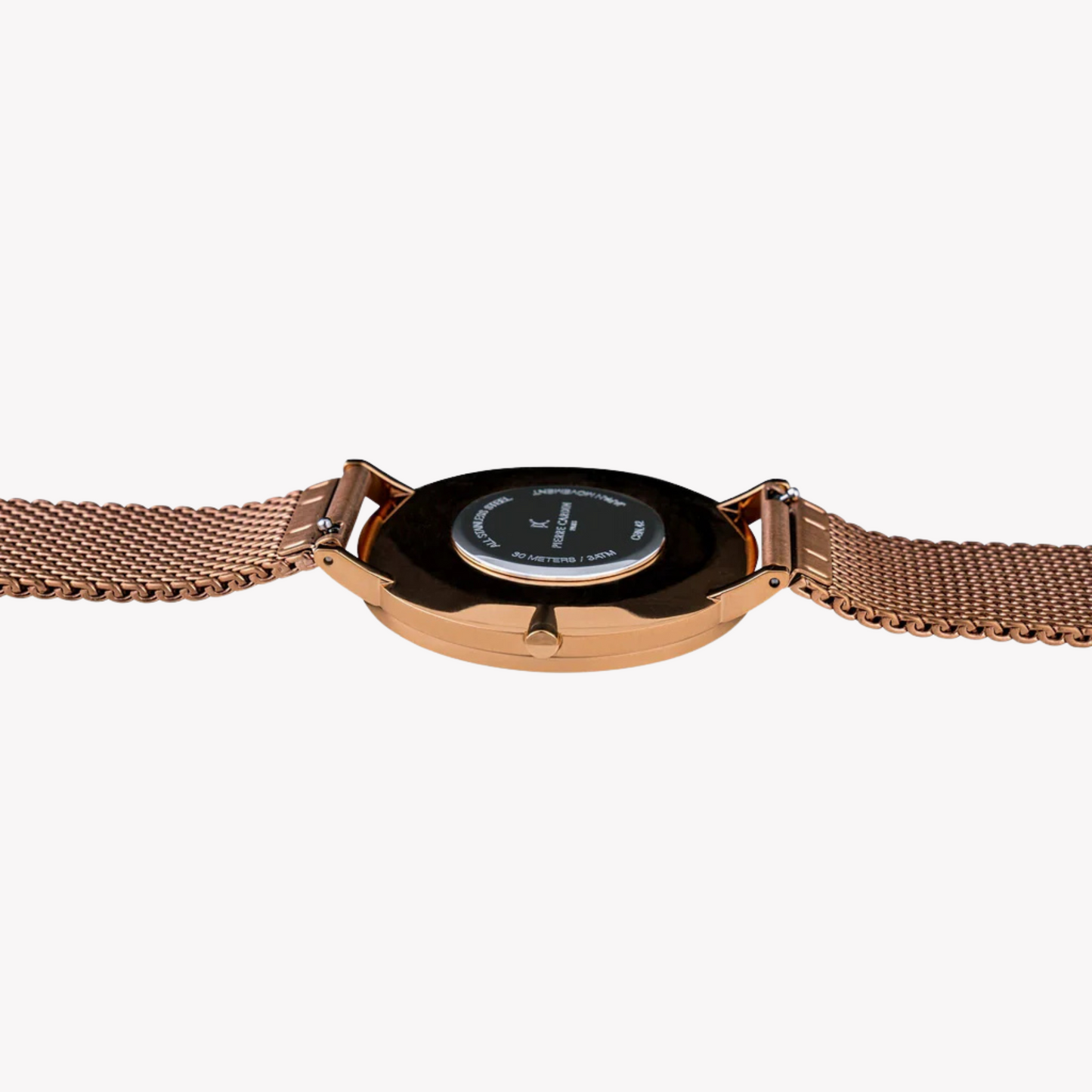 Pierre Cardin Men's Rose Gold Stainless Steel Watch, Gray Dial | CBN.3015-3