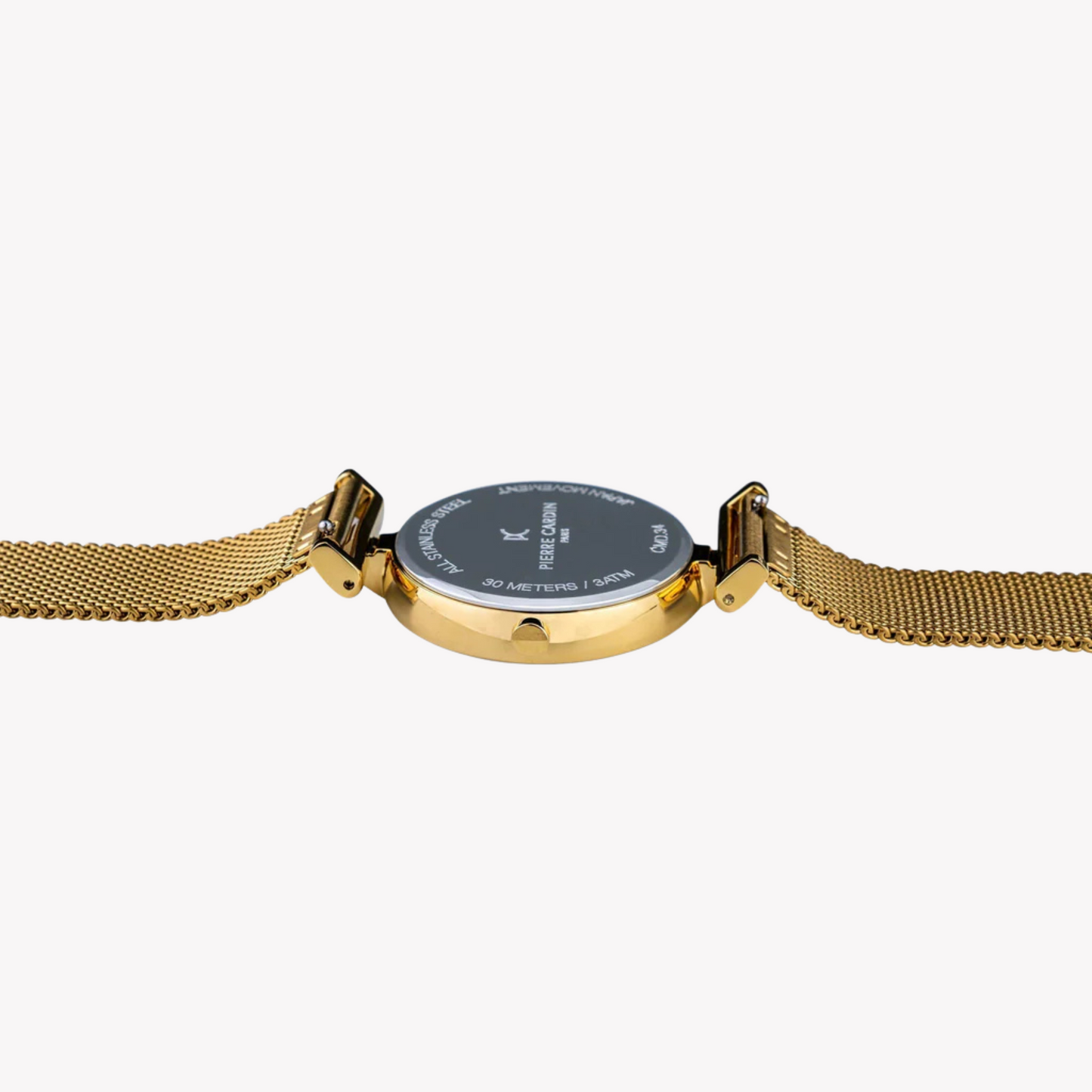 Pierre Cardin Women's Gold Watch, Silver Dial | CMD.3523-3