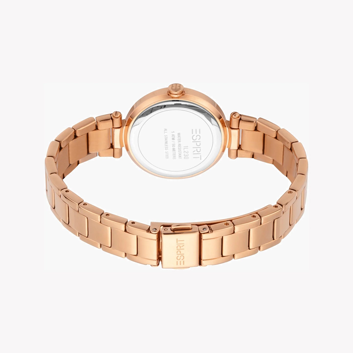 Esprit Women's Rose Gold Watch, Stainless Steel | ES1L123M0045-3
