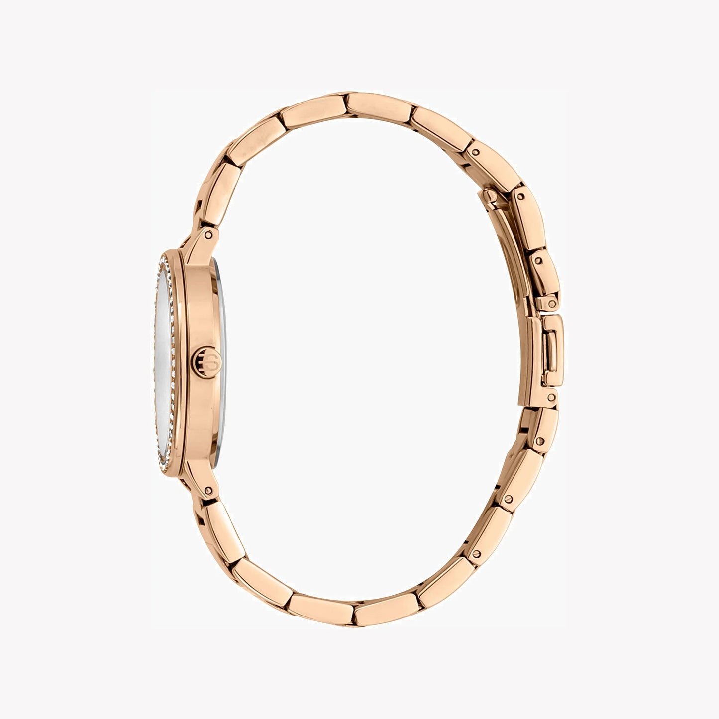 Esprit Women's Rose Gold Stainless Steel Watch, Silver Dial | ES105201004-2