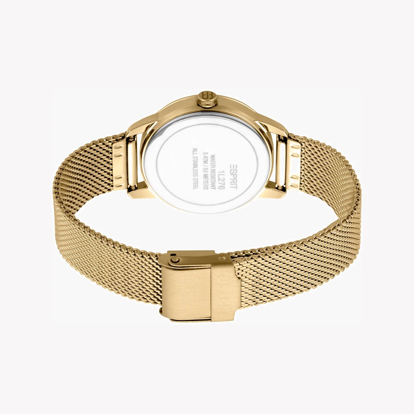 Esprit Women's Gold Stainless Steel Watch, Champagne Dial | ES1L086M0045-2