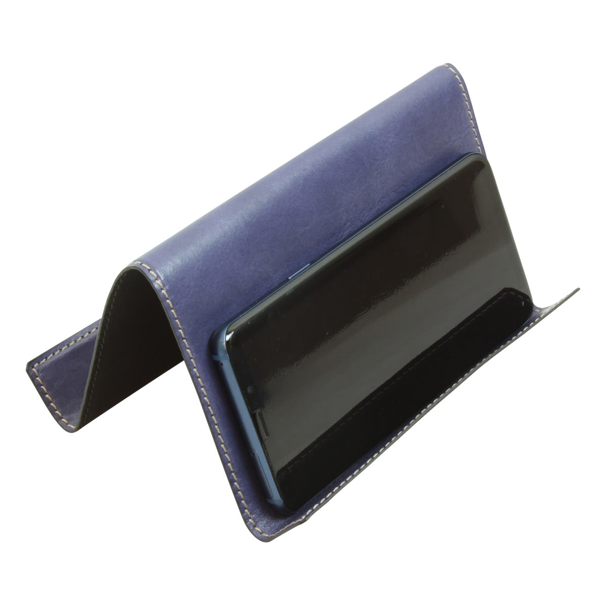 Leather ipad and iphone stand-0