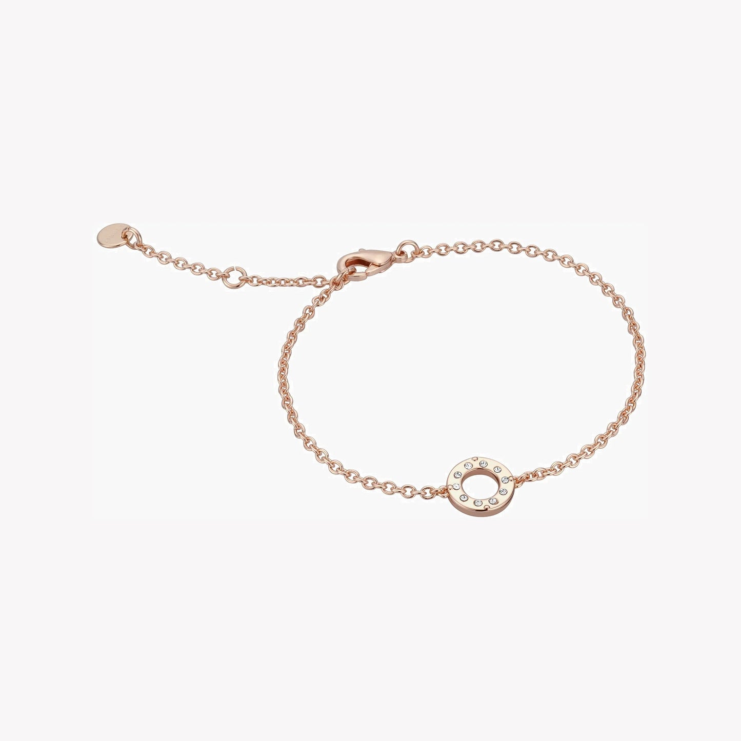 Esprit Women's Rose Gold Stainless Steel Watch, Silver Dial | ES1L170L0015-4