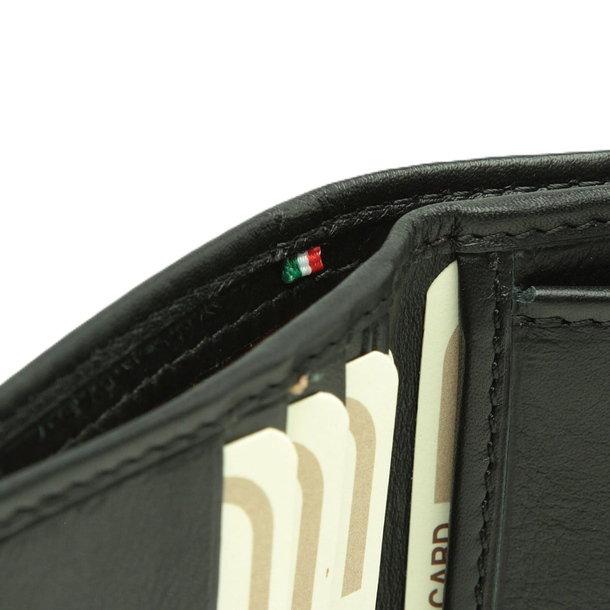 Leather wallet - black-1