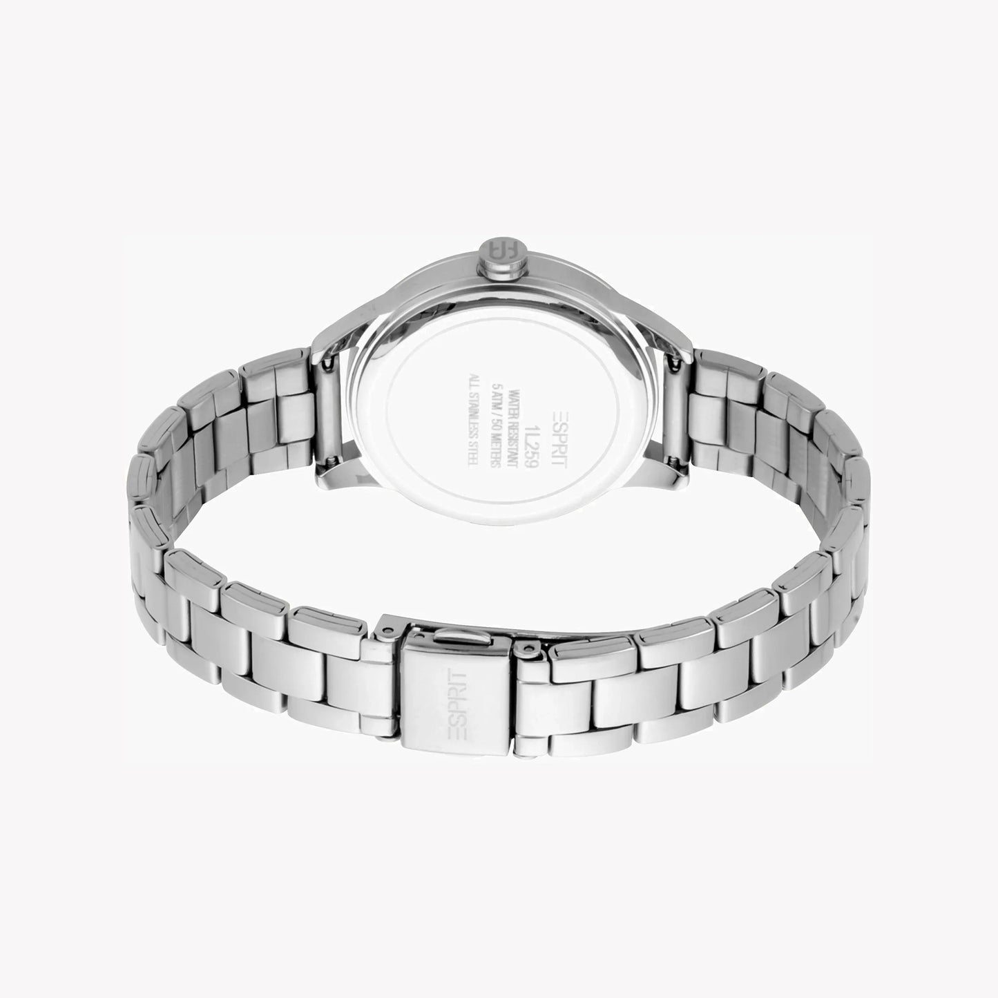 Esprit Women's Silver Stainless Steel Watch, Silver Dial | ES1L178M0025-2