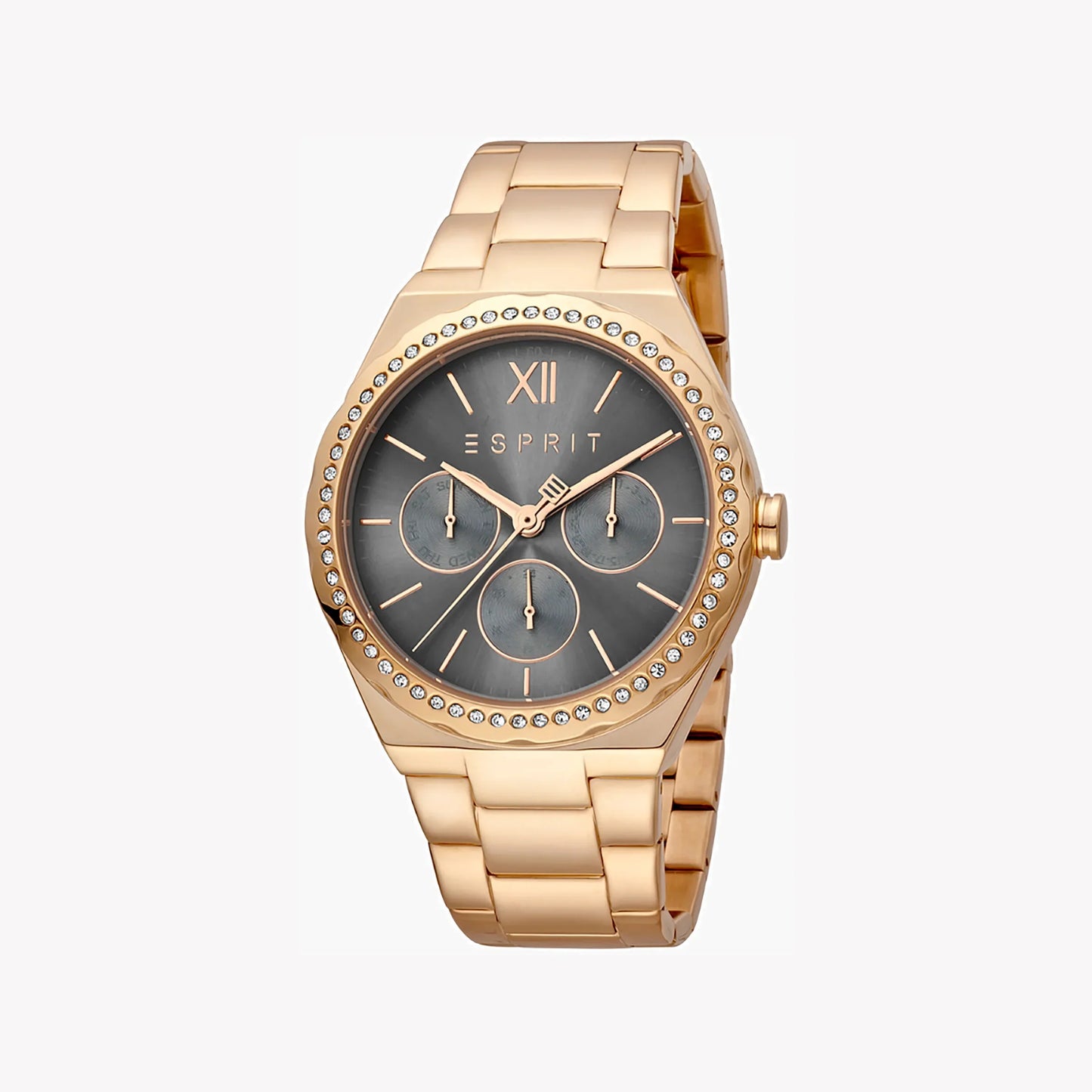 Esprit Women's Rose Gold Watch, Grey Dial | ES1L052M0015-0