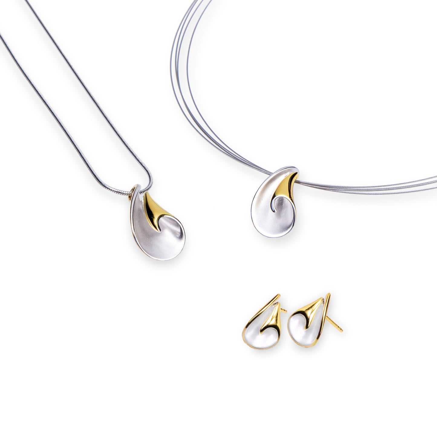 Gala Design collier Cylinder Gold J0140-1