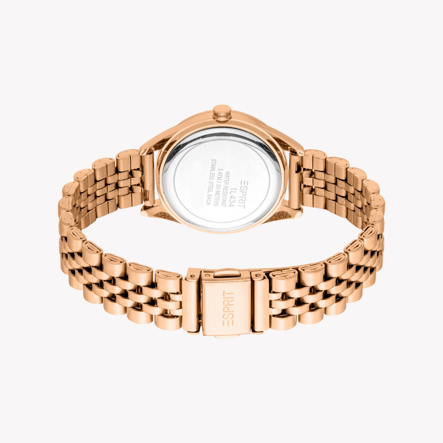 ESPRIT Women's Rose Gold Watch, Olive Dial | ES1L434M1045-3