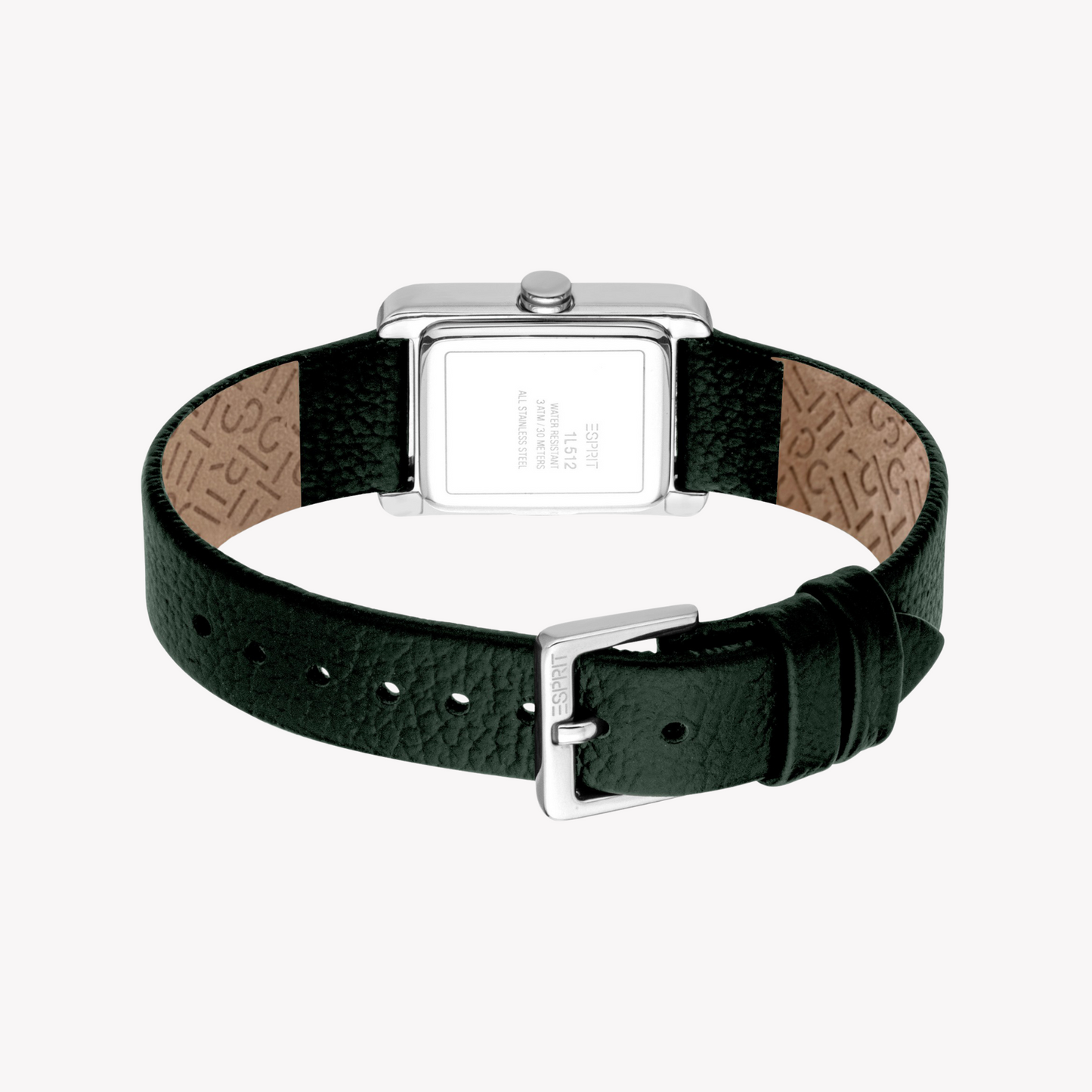 ESPRIT Women's Silver/Green Watch | ES1L512L0015-3