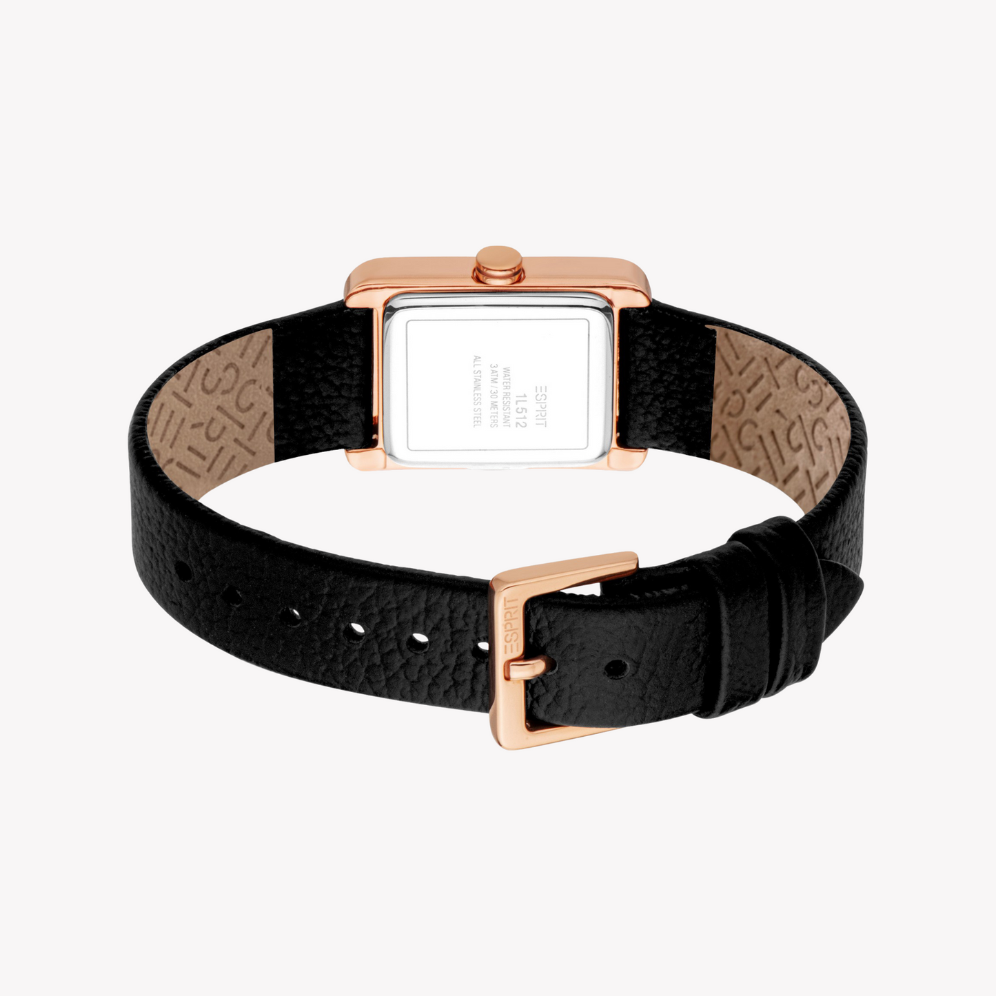 ESPRIT Women's Rose Gold/Black Watch | ES1L512L0025-3