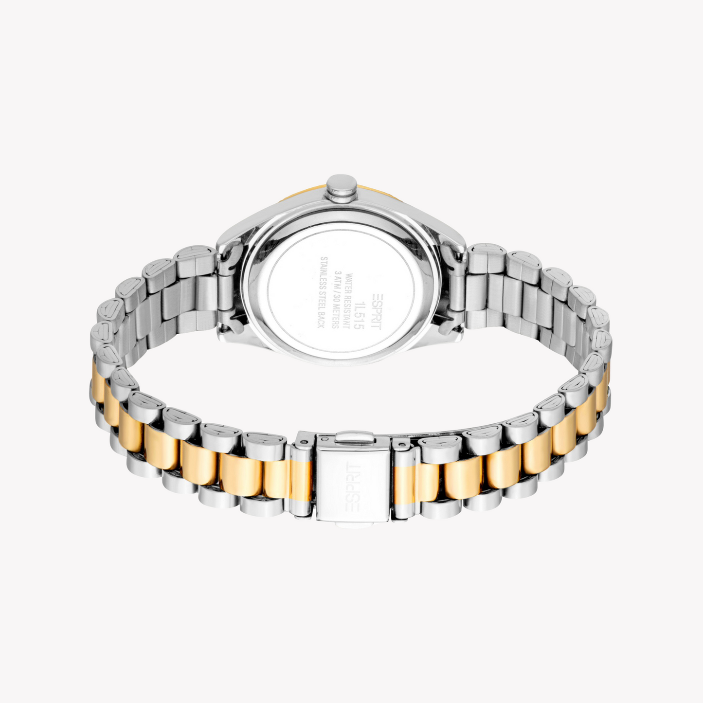 ESPRIT Women's Silver/Gold, Green Watch | ES1L515M0065-3