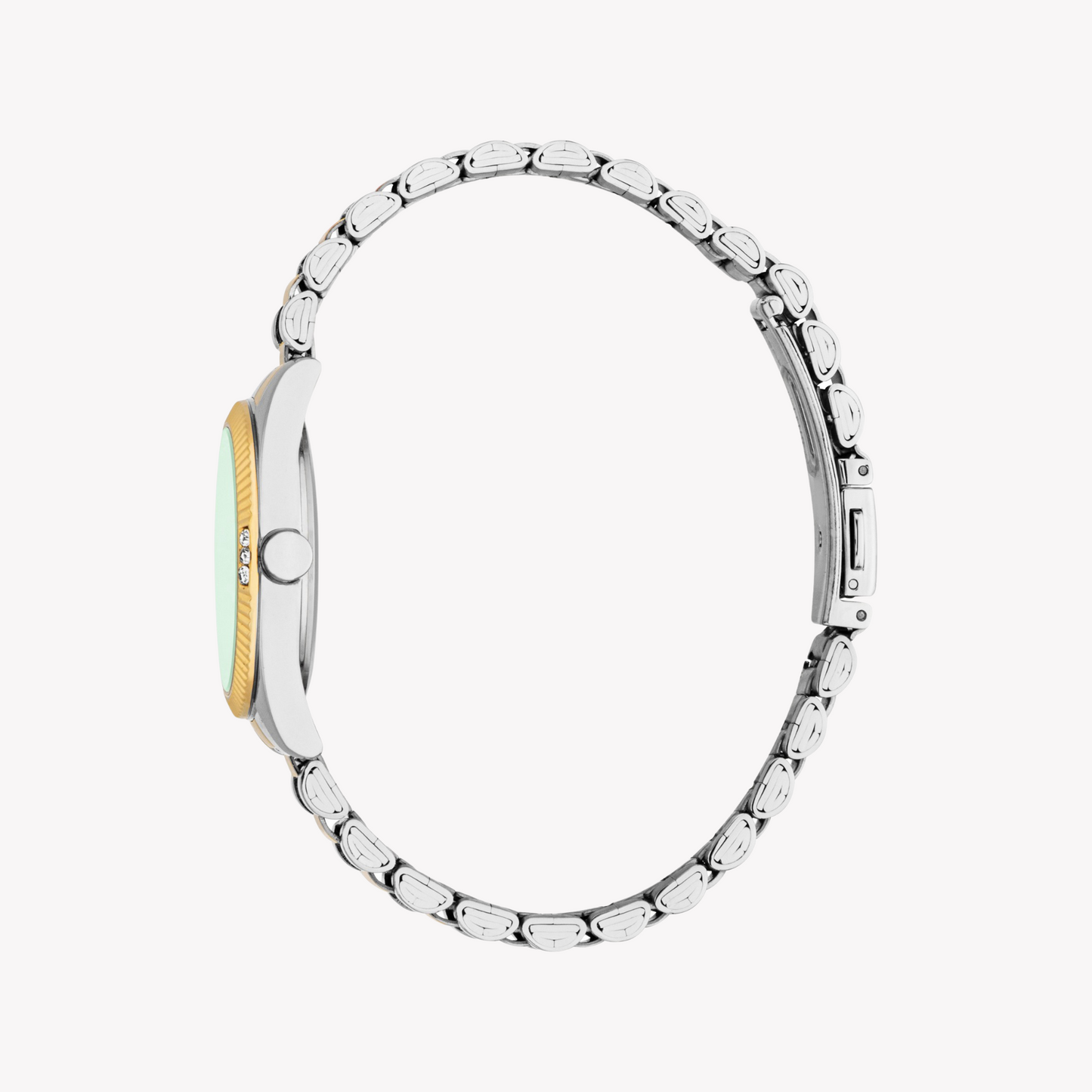 ESPRIT Women's Silver/Gold, Green Watch | ES1L515M0065-2