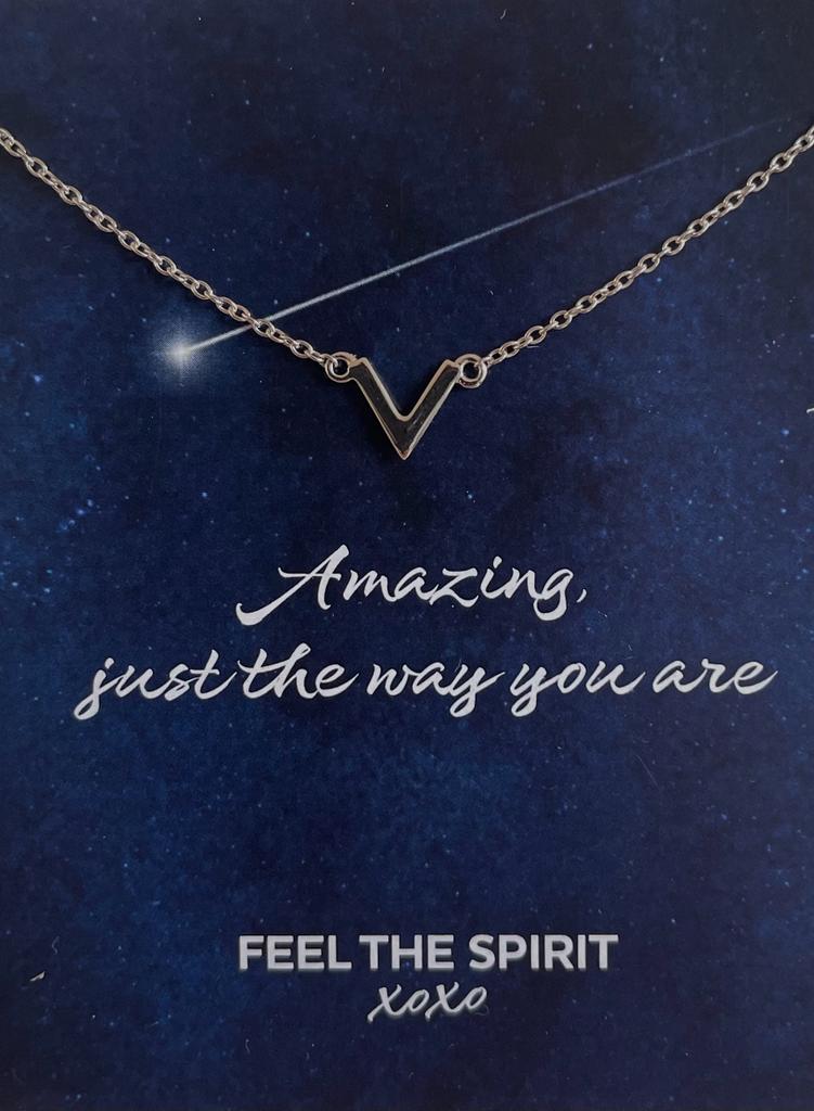 Ketting V Zilver XN004S-1