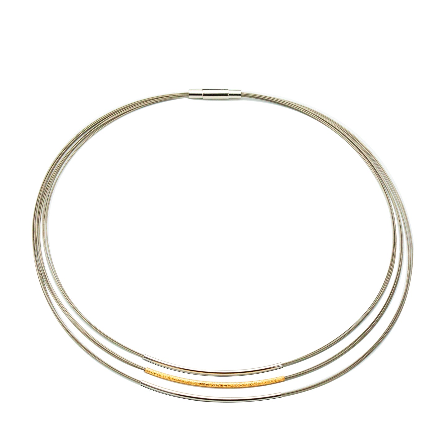 Gala Design Ketting Tripple Round Gold J0020-0
