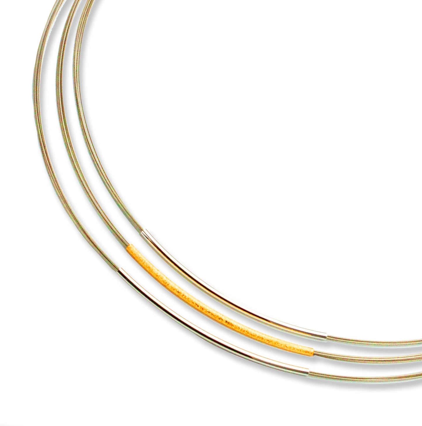 Gala Design Ketting Tripple Round Gold J0020-1