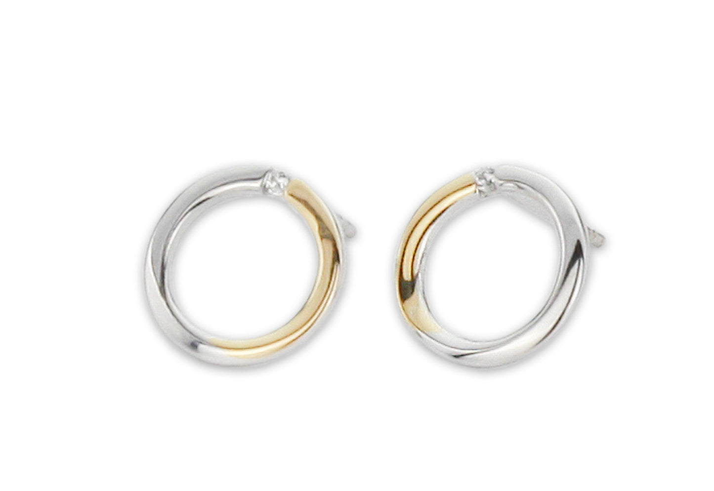 Gala Design oorbellen Golden Circle J0066-0
