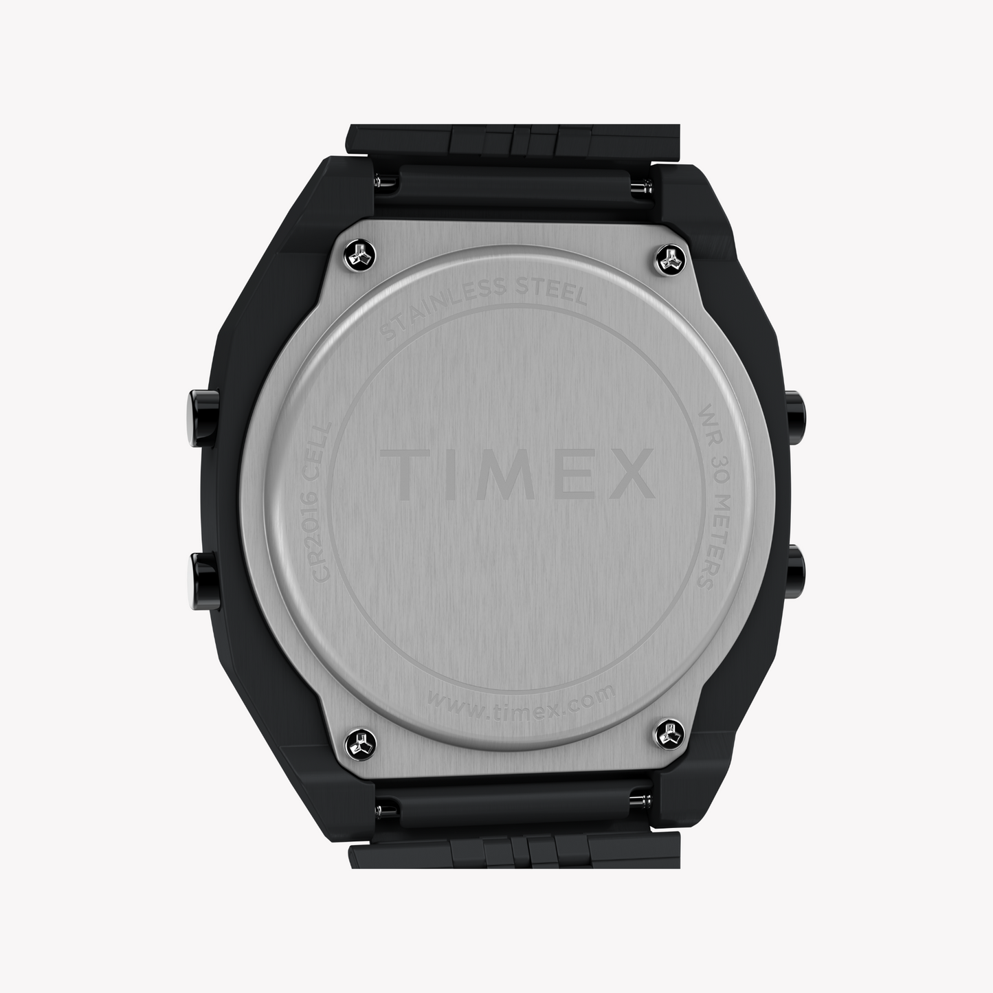 Timex Men's Black Stainless Steel Watch | Model TW2W91600-4
