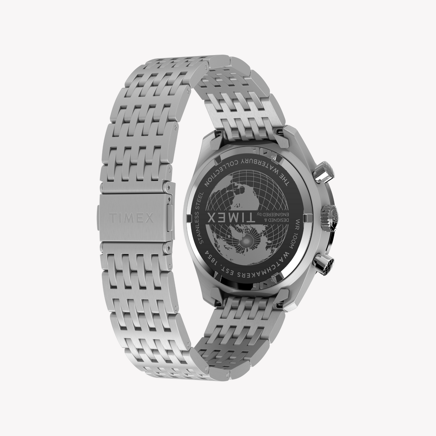 TIMEX Men's Stainless Steel, Silver | Model TW2Y18700-2