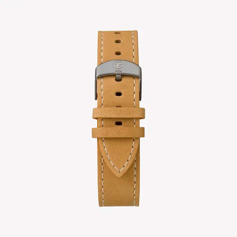 Timex Men's Brass Green Dial, Tan Leather Strap | TW4B04400-2