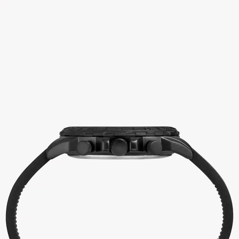 Timex Men's Black Silicone Watch, Brass Case | TW4B17000-2