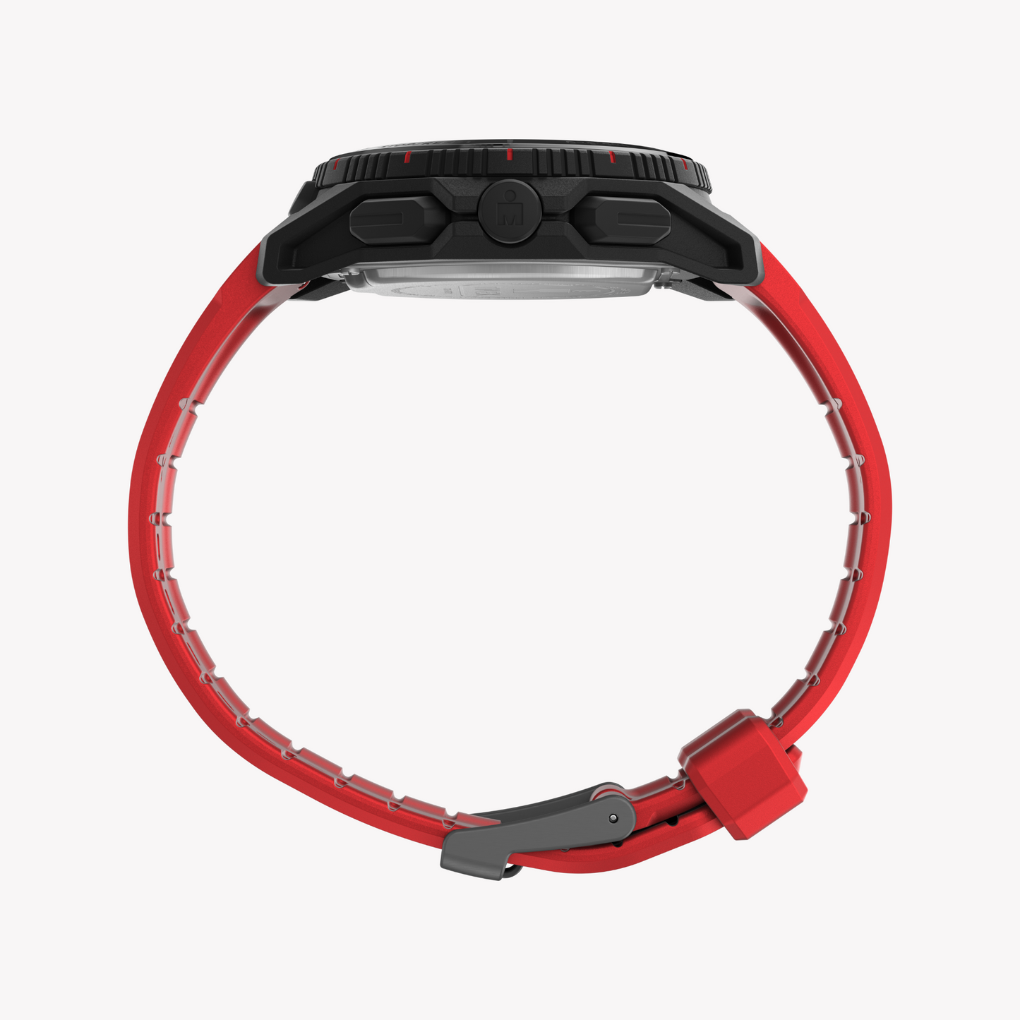 Timex Men's Resin/Rubber, Black/Red | TW5M57900-1