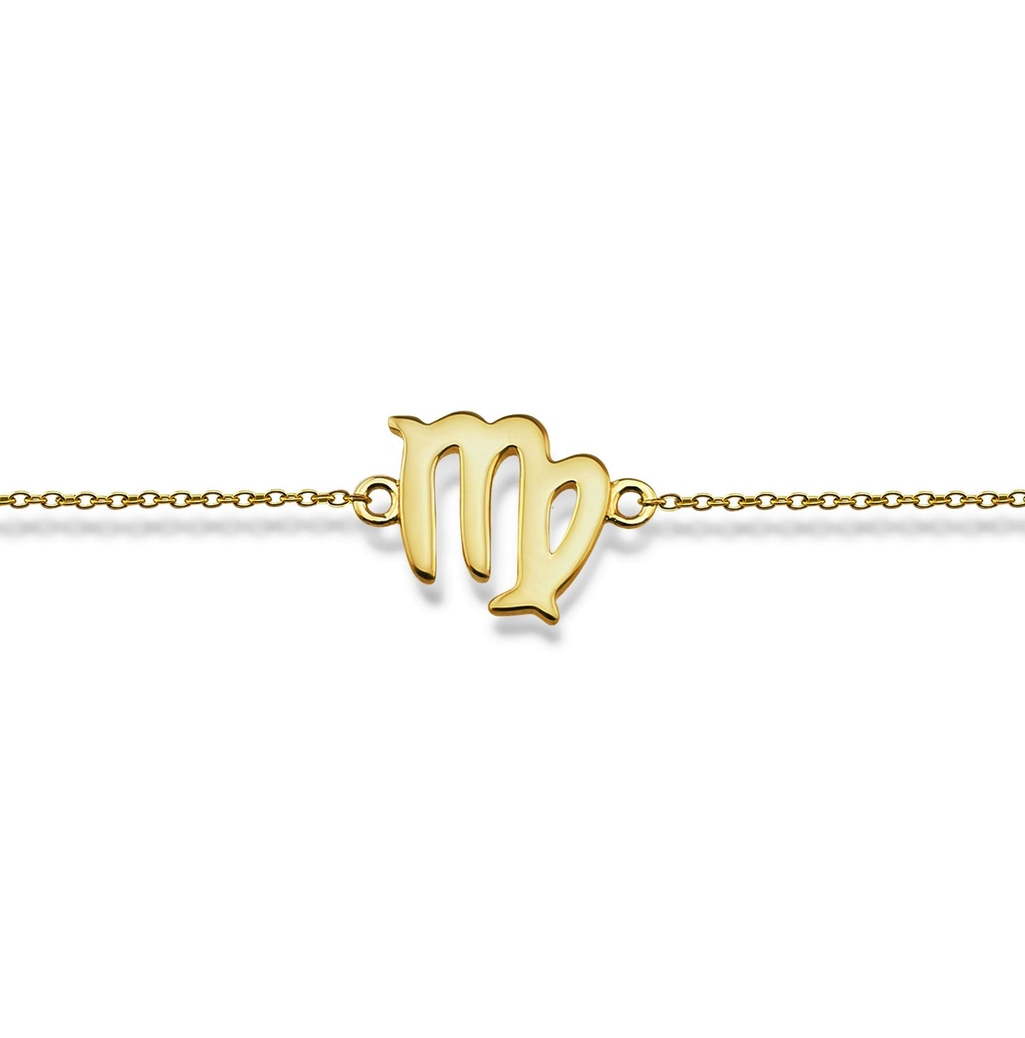 Maagd Armband Gold-Plated Zodiac ZB009G Jwls4u-0