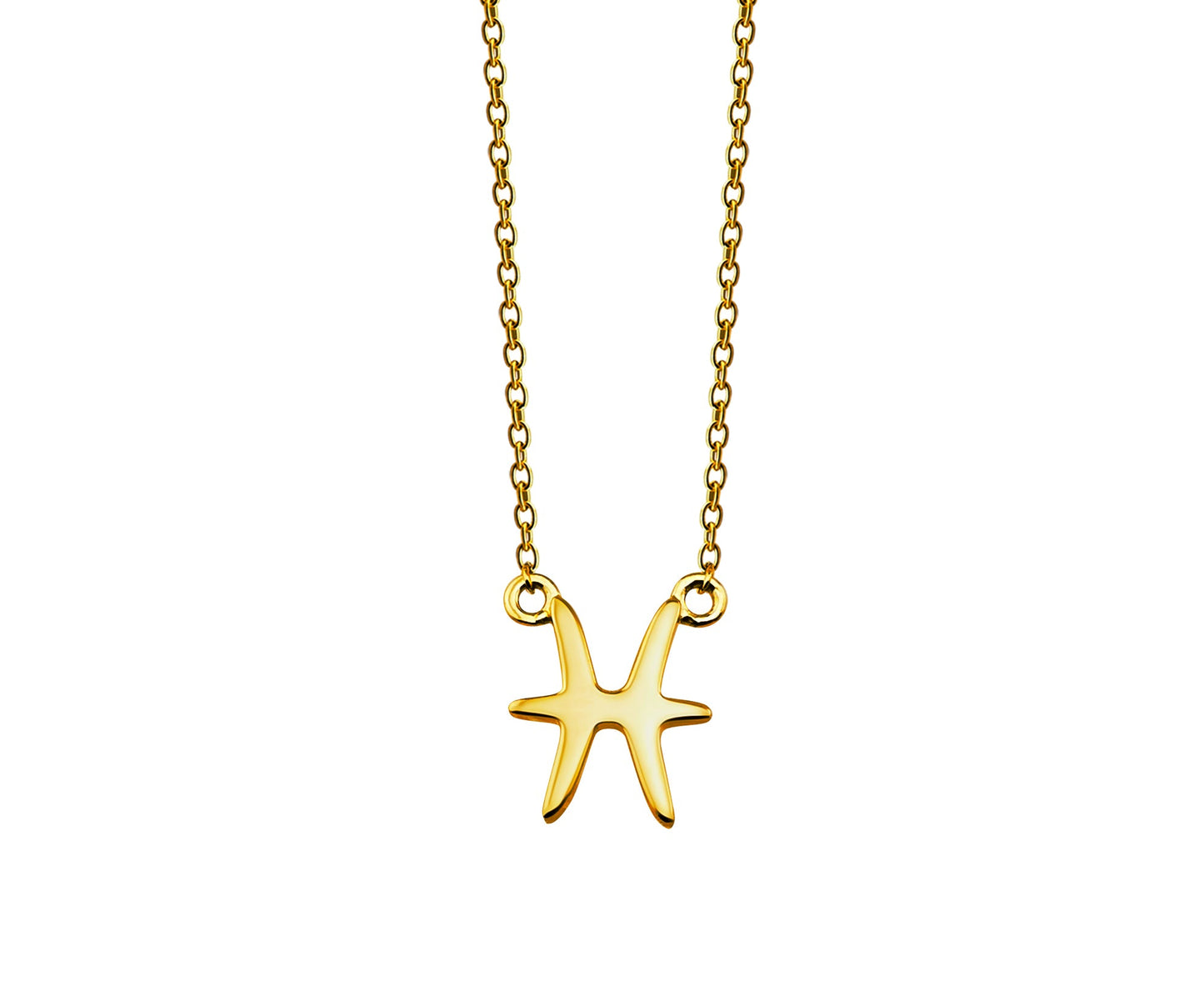 Vissen Ketting Goldplated ZN003G Jwls4u-0