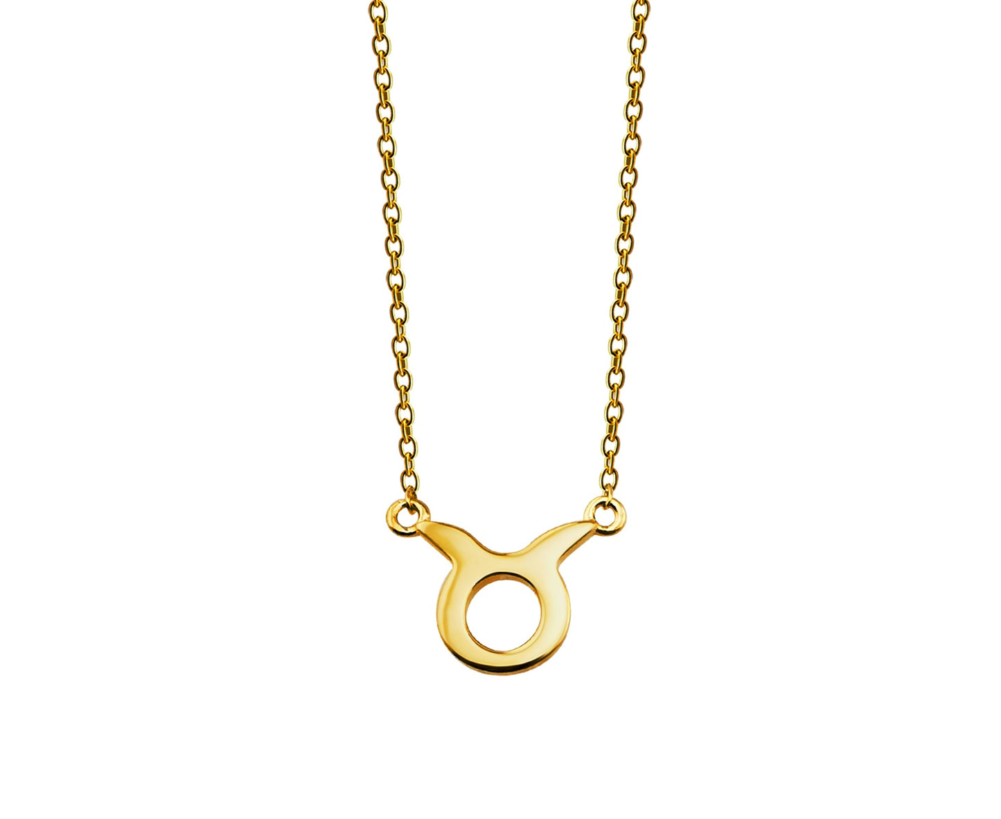 Stier Ketting Goldplated Zodiac ZN005G-0