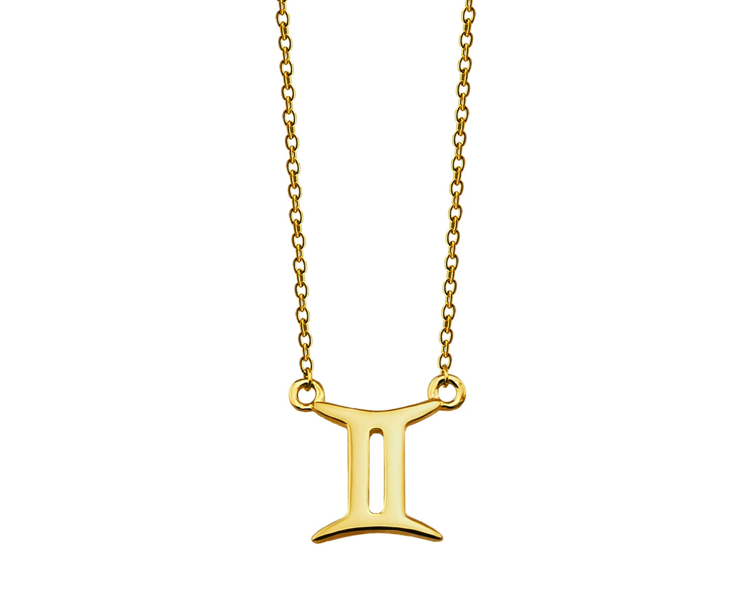 Tweelingen Ketting Goldplated Zodiac ZN006G-0