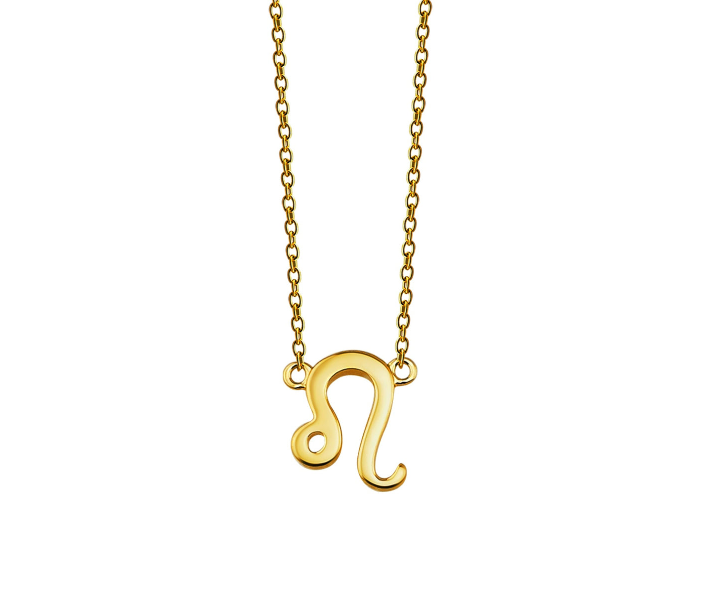 Leeuw Ketting Goudkleur Zodiac ZN008G Jwls4u-0