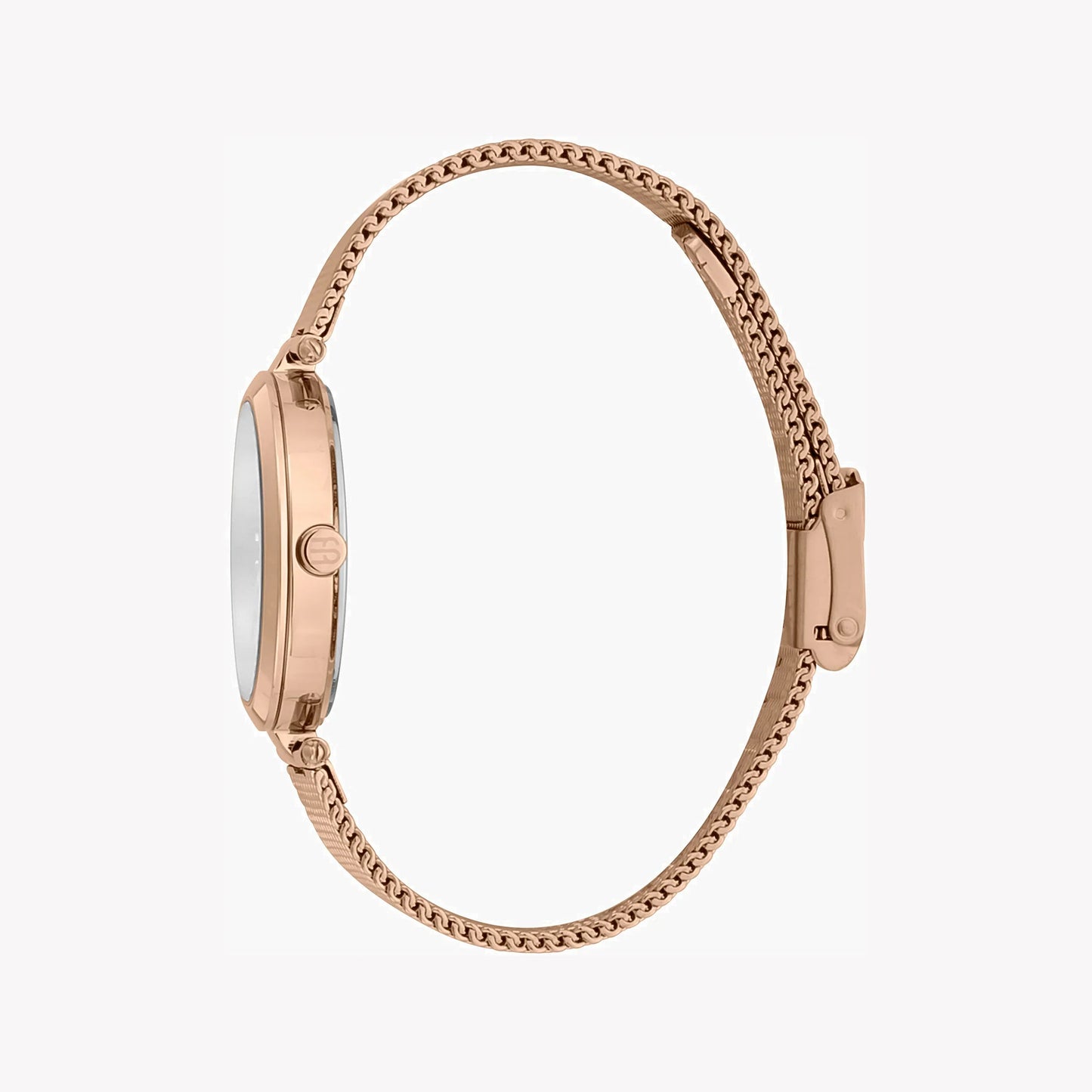 Esprit Women's Rose Gold Stainless Steel Watch, Silver Dial | ES1L155M0035-1
