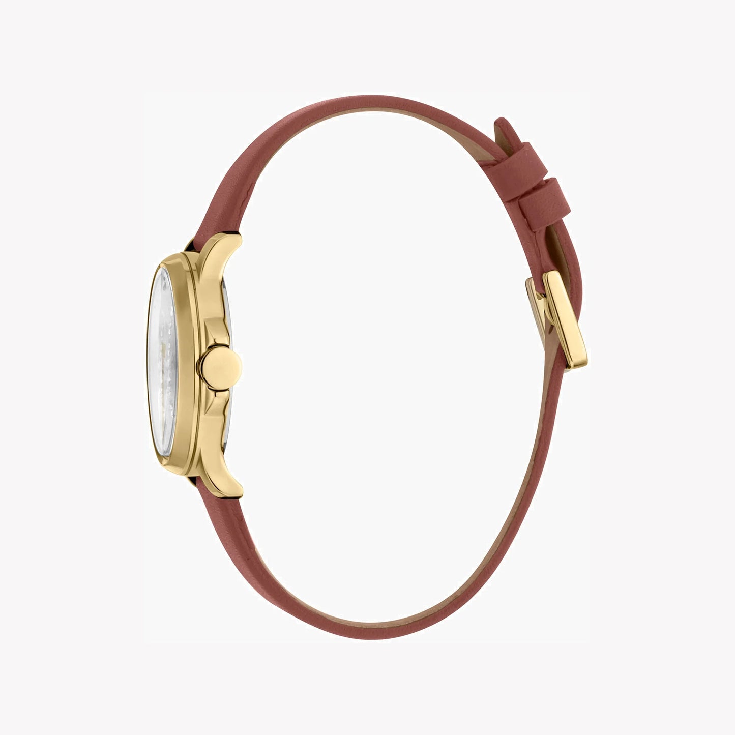 Esprit Women's Brown Leather Watch, Silver Dial | ES1L226M0045-1