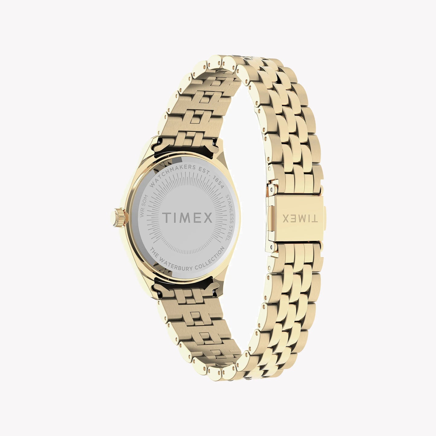 Timex Women's Gold Stainless Steel Watch, Gold Dial | TW2U78500-4